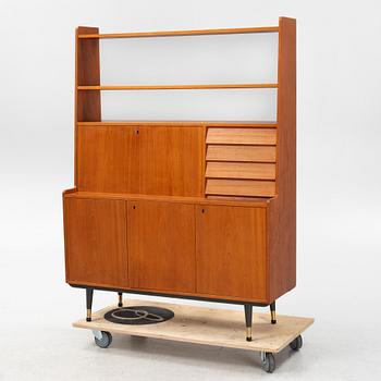A bookcase, Bräntorps, Nybro, Sweden, 1950's.