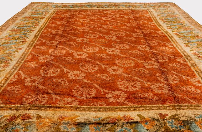 Carpet, antique European Savonnerie, approx. 634 x 433 cm.