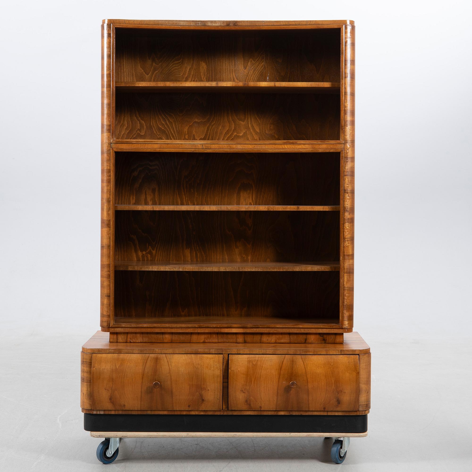 Bookcase, Art Deco, first half of the 20th century.