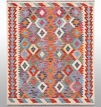 A rug, Kilim, ca 166 x 127 cm.