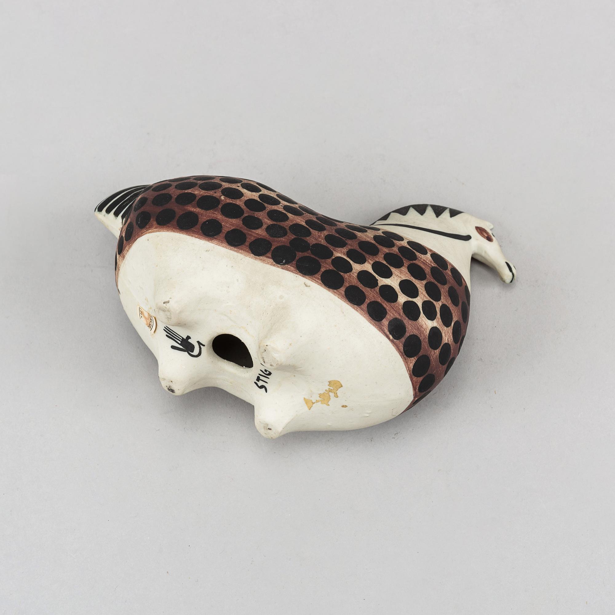 Stig Lindberg, a stoneware 'Springare' figurine, Gustavsberg Studio.