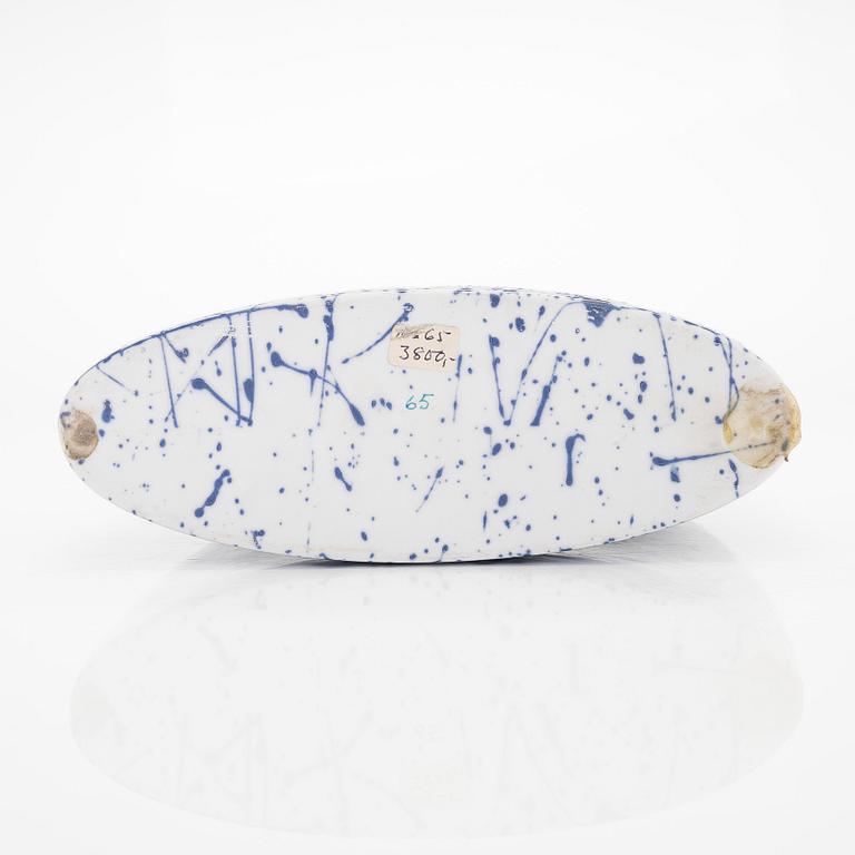 Inkeri Leivo, flaska, porslin, signerad Inkeri Leivo Arabia.