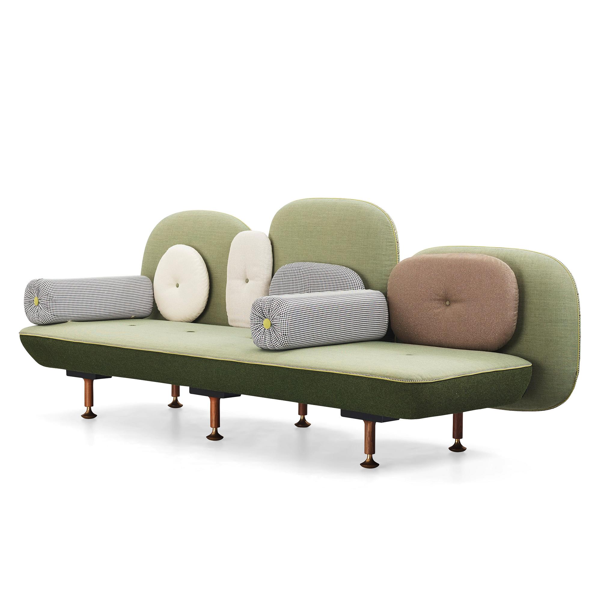 Nipa Doshi & Jonathan Levien, a "My Beautiful Backside" sofa for Moroso, 2008.