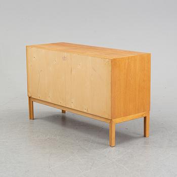 An oak and rattan sideboard by Alf Svensson for Bjästa snickerifabrik, 1960's.