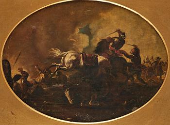 Francesco Graziani ("Ciccio"), hans krets, Ryttarbataljer, ett par.