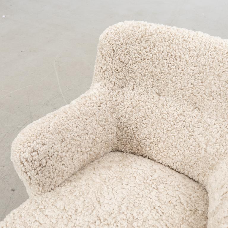 Fåtöljer ett par Danmark 1900-talets mitt/andra hälft.