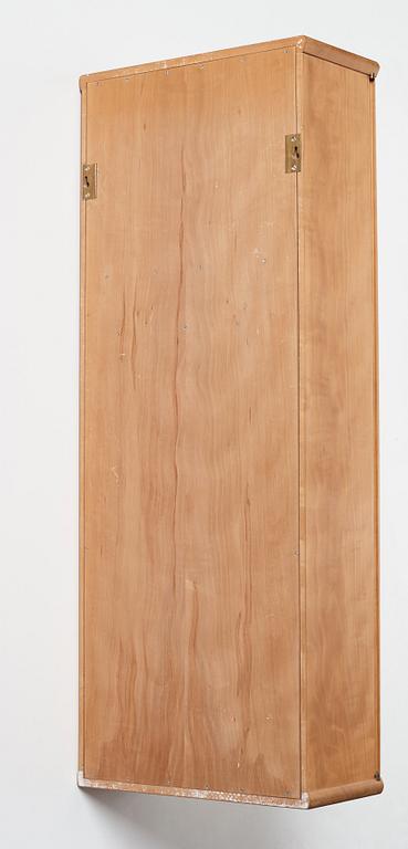 James Krenov, a wall cabinet, executed in his own workshop, Bromma, Sweden ca 1973.