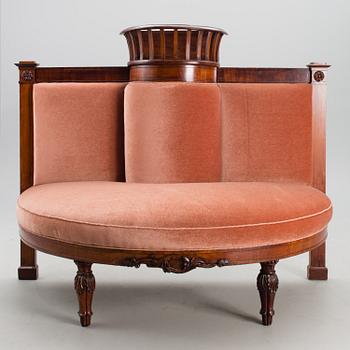 A mid-19th century Russian sofa.