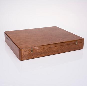 CIGARRSCHATULL, trä, 1900-talets senare hälft.