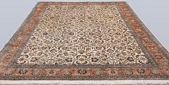 Carpet, Silk Kashmir, 337 x 242 cm.