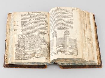 A bible, called Gustav Vasa's Bible, printed in Uppsala 1540-41.