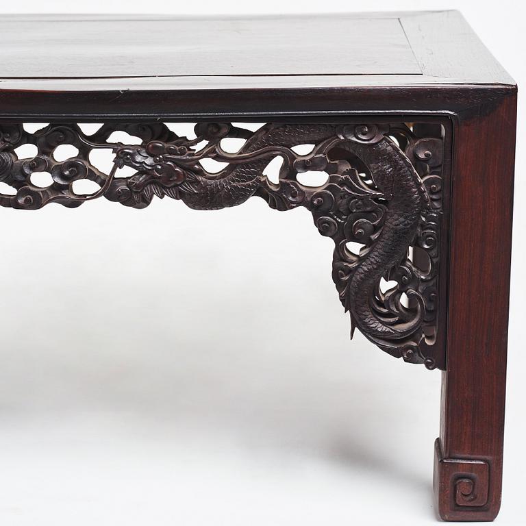 A Chinese kang table, early 20th Century.