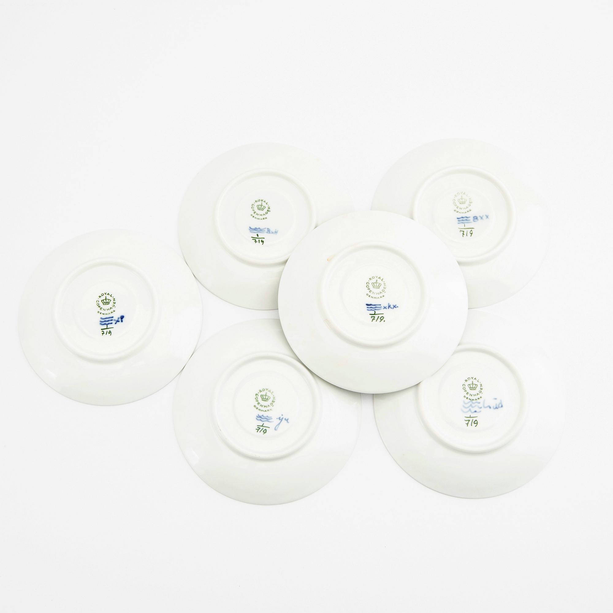 Servis 15 dlr Musselmalet Royal Copenhagen Danmark porslin.