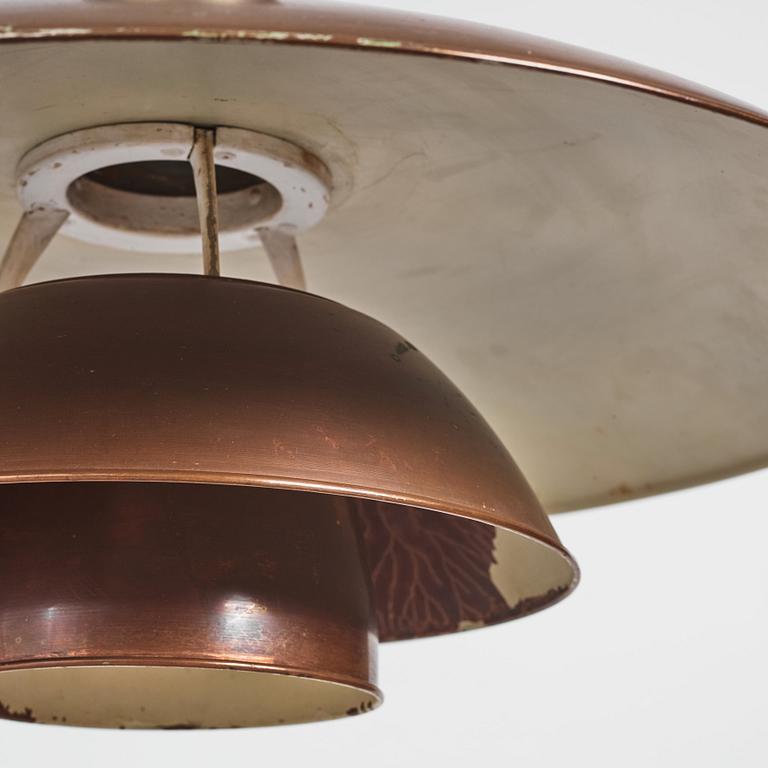 Poul Henningsen, a 'PH 6/5' ceiling light, Louis Poulsen, Denmark ca 1930.