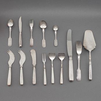 BESTICK, 68 st, silver, R Lange, Estland, 1900-talets första hälft.