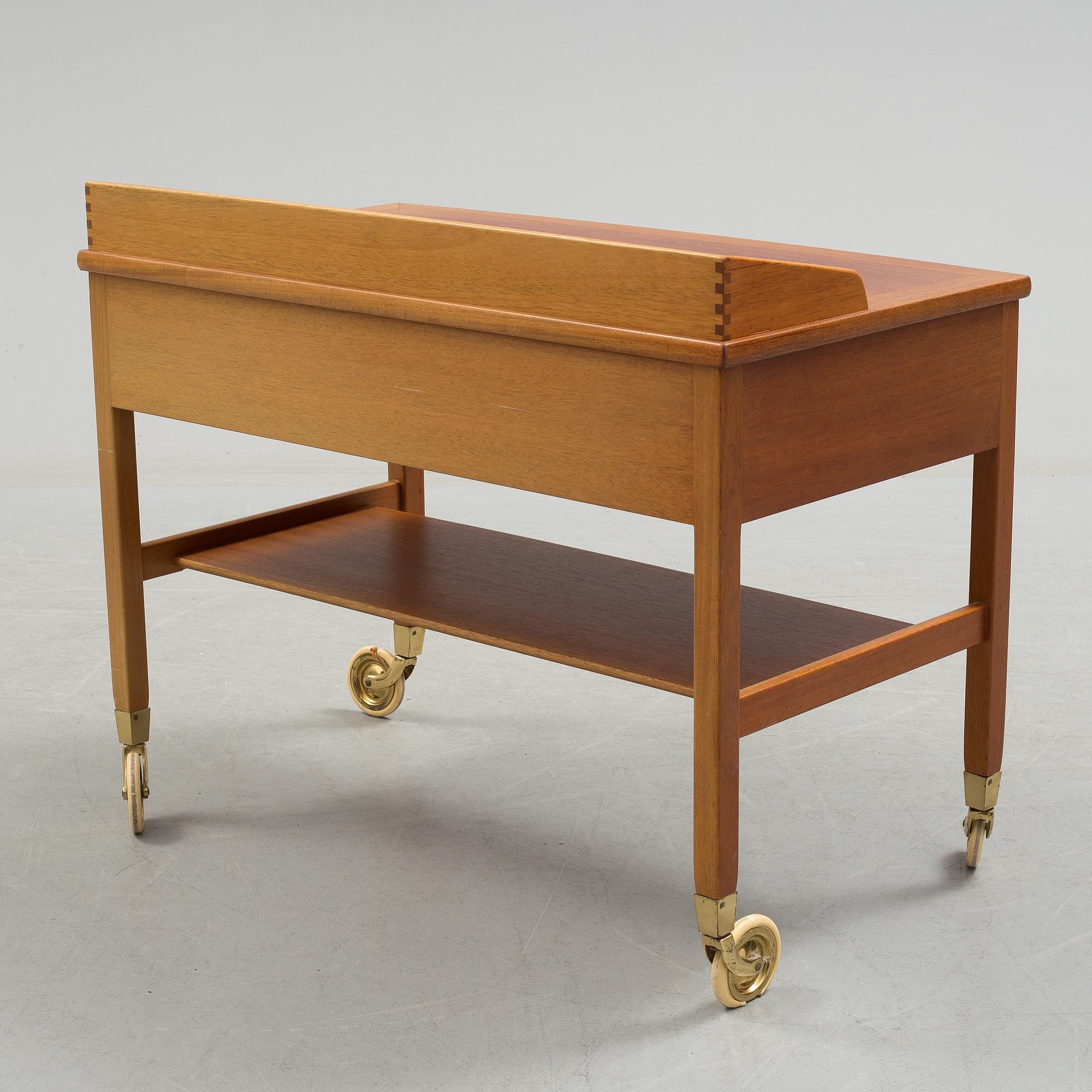 KERSTIN HÖRLIN-HOLMQUIST, a table from the Triva-serien, NK:s Verkstäder, Nyköping 1960's.