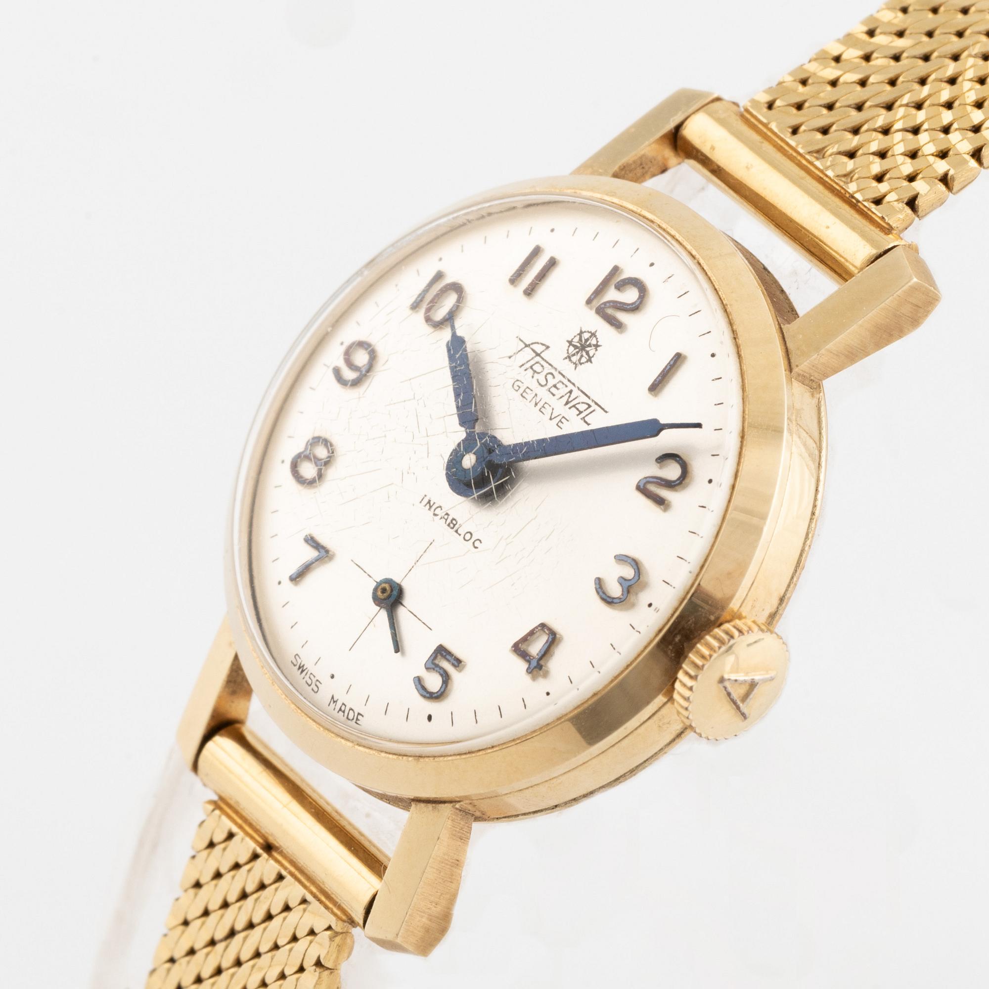 Arsenal, wristwatch, 22 mm.