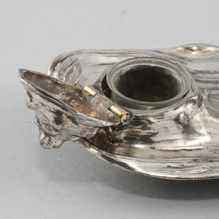 BLÄCKSTÄLL, nysilver, WMF, jugend, 1900-talets början.