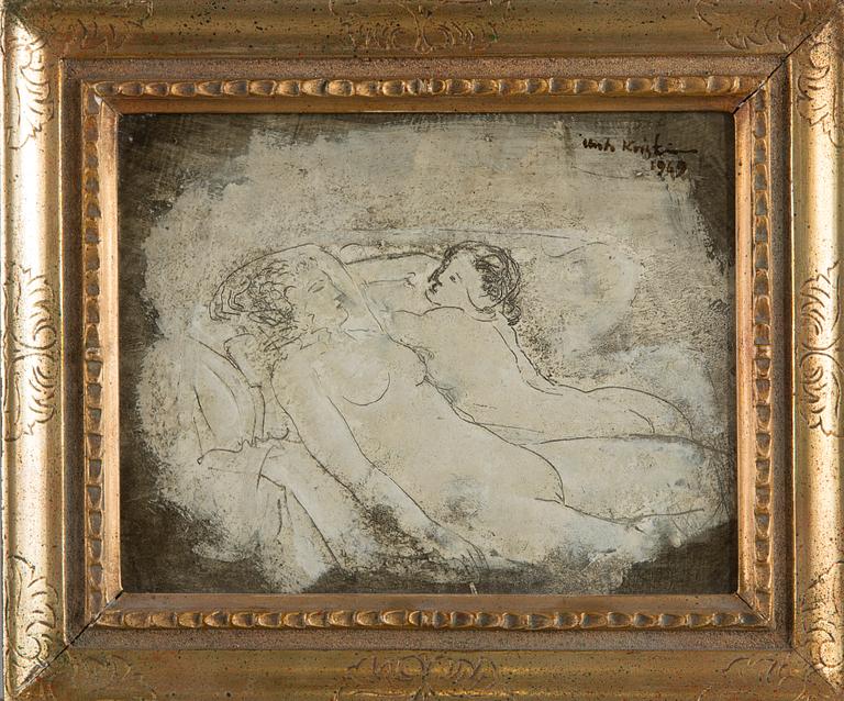 Unto Koistinen, Two Reclining women.