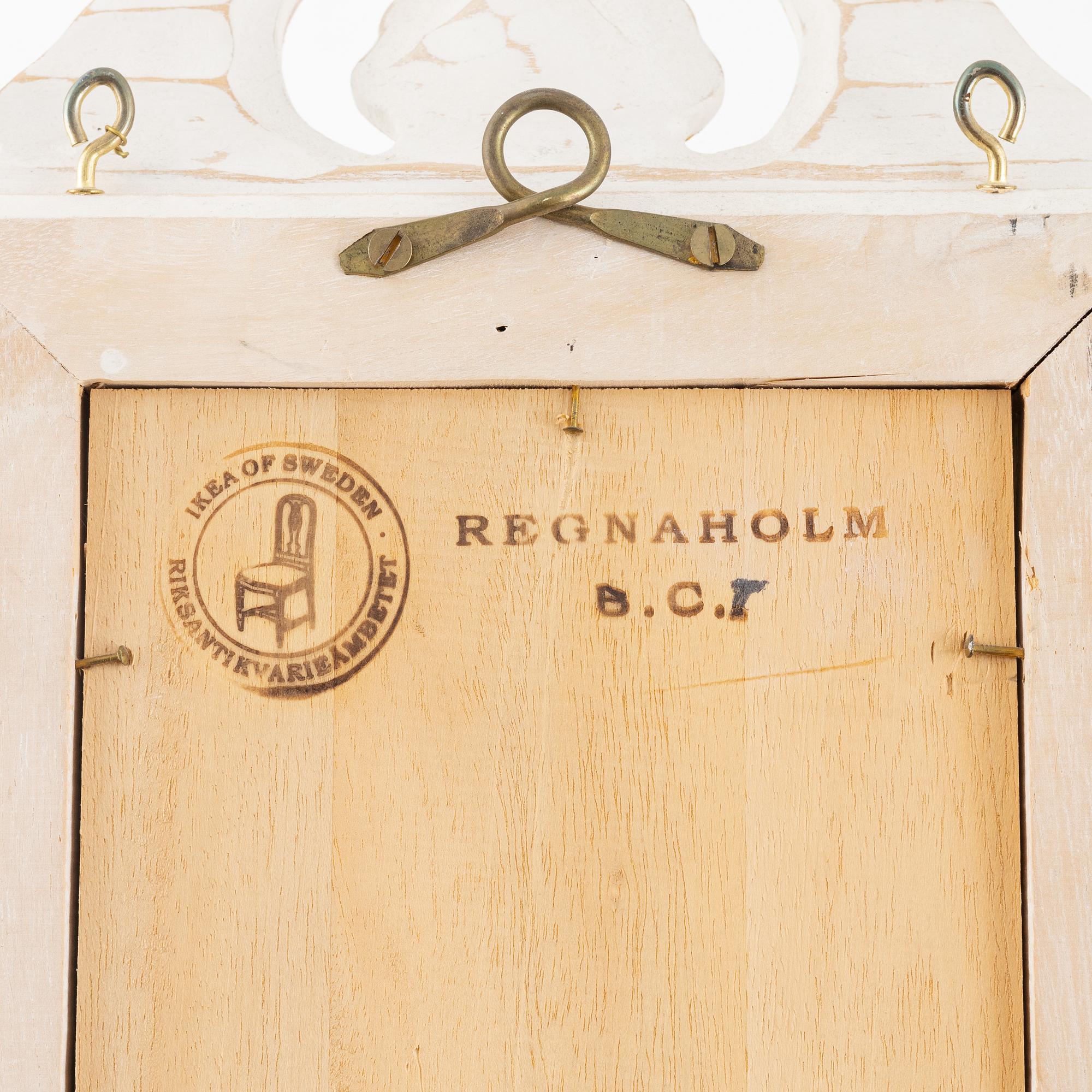 Spegelampetter, ett par, "Regnaholm", ur IKEAs 1700-talsserie.