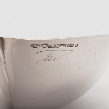 TAPIO WIRKKALA, MALJOJA, 3 kpl, hopeaa 916, leimasigneeratut TW, Hämeenlinna 1957, 1958 ja 1963.