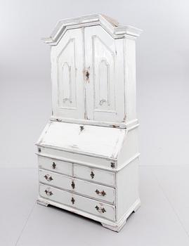 SNEDKLAFFSSKÅP, barock,  1700-tal.