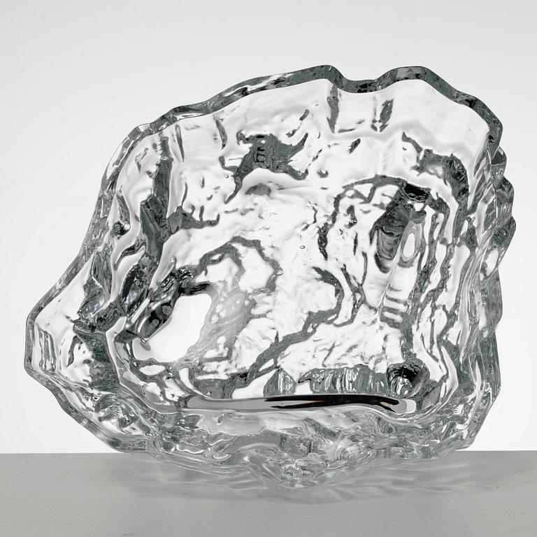 SKÅL, glas, "Inari",  Tapio Wirkkala, sign. 3543.