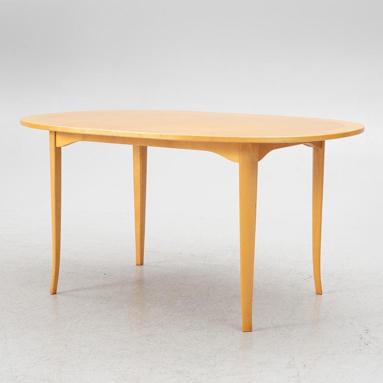 Carl Malmsten, coffee table, "Ovalen", Åfors.
