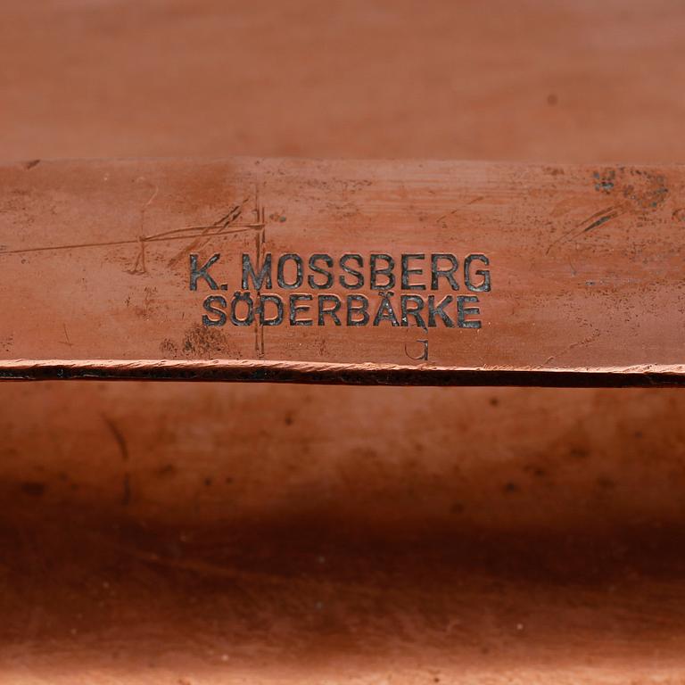FISKKITTEL, koppar, K. Mossberg, Söderbärke, 1800-tal.