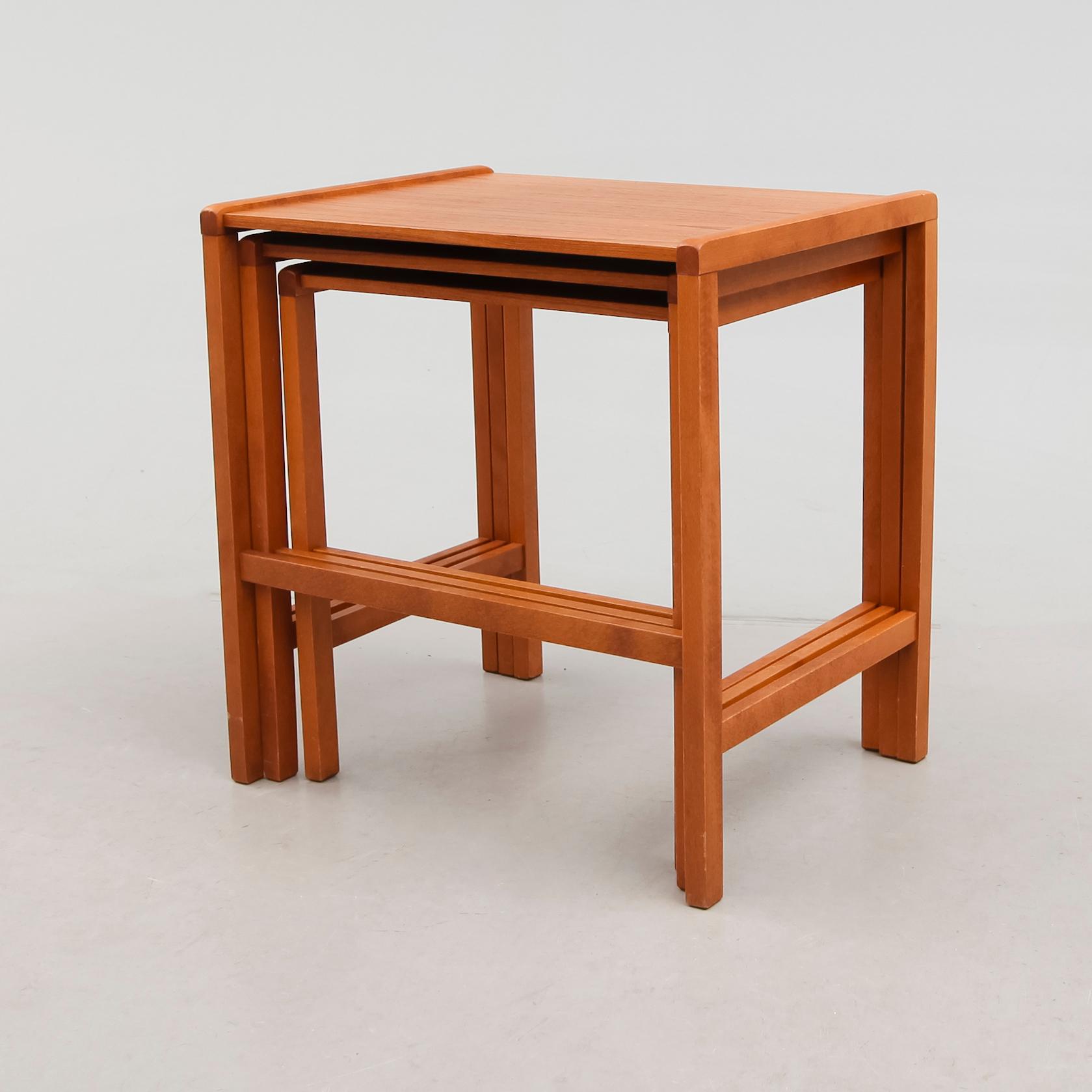 SATSBORD, 3 delar, 1960-/70-tal.