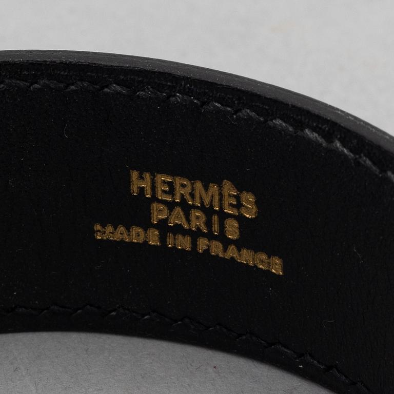 Hermès, a leather bracelet, 1998.
