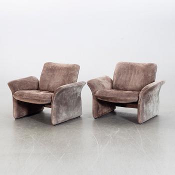 A PAIR OF CHAIRS, "DS 50"; De Sede, 1970's.