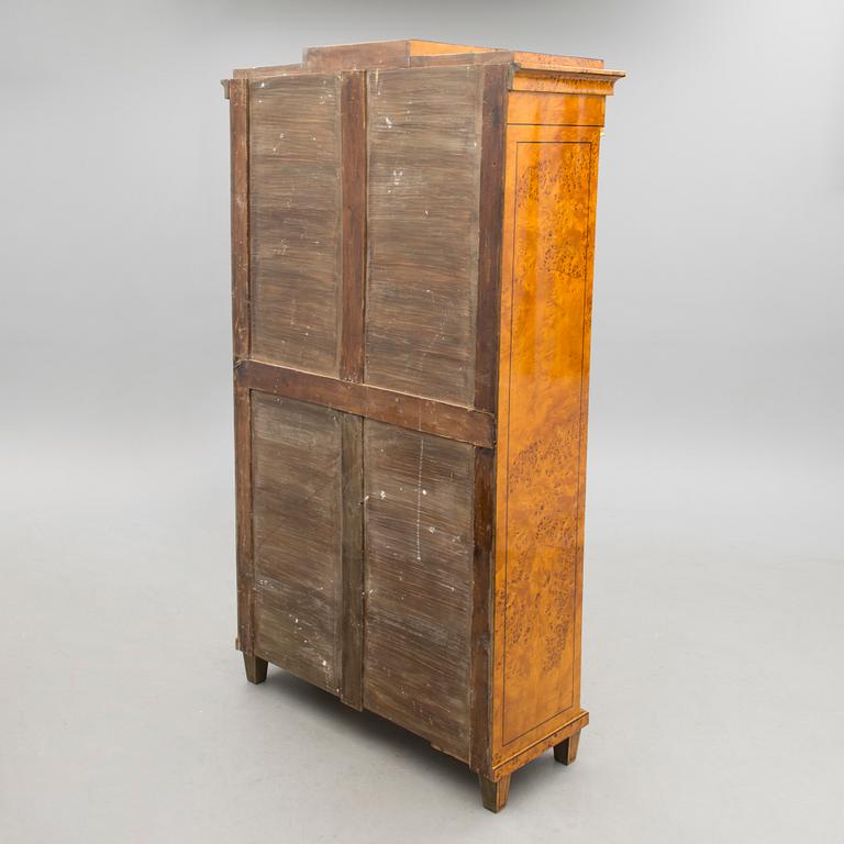 A RUSSIAN BOOK CABINET, late 19th century.