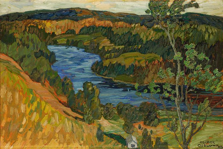 Helmer Osslund, Autumn at Indalsälven.