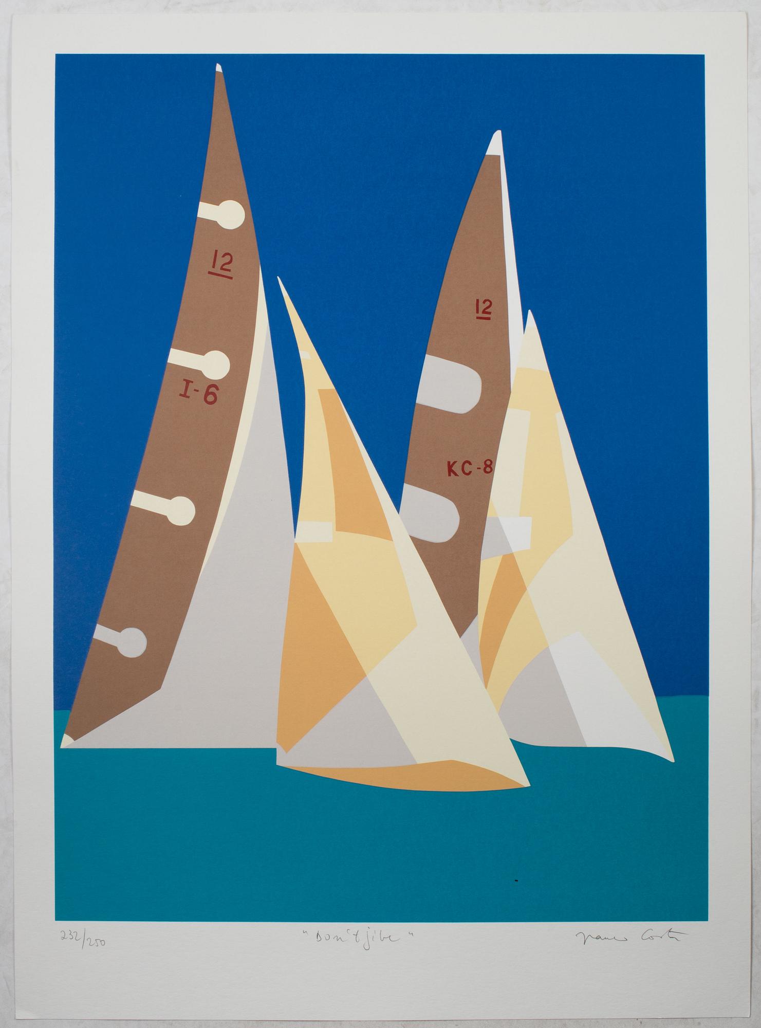 Franco Costa, Stand by to cuff up", "Get inside at the mark", "All clear at the start", "Don't Jibe" (4).