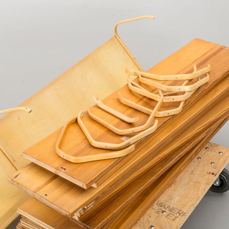 A "standard" book shelf BRUNO MATHSSON, second half of the 20th century.