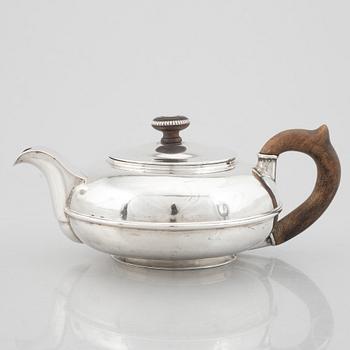 An Austrian Silver Teapot, Vienna 1830s.