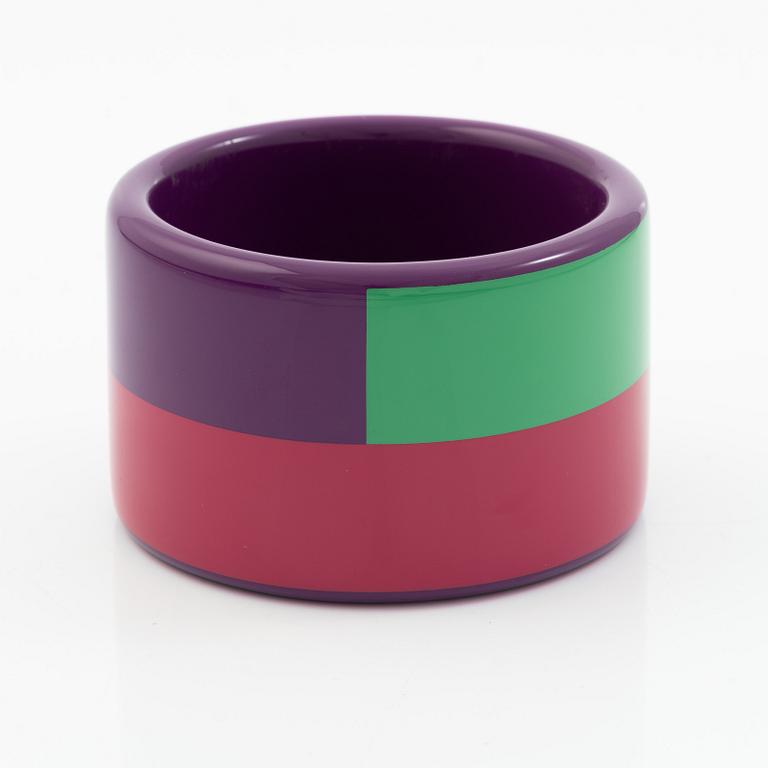 Hermès, arm ring, "Assam Cubis".