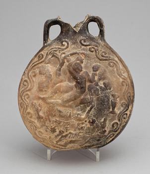 FLASKA, lergods, troligen forntida, Medelhavsområdet.