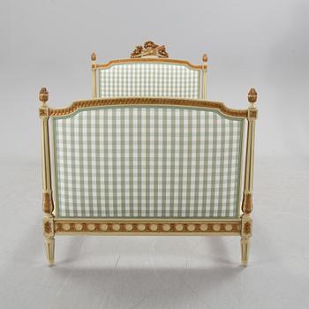 A Gustavian style bed, 20th century.