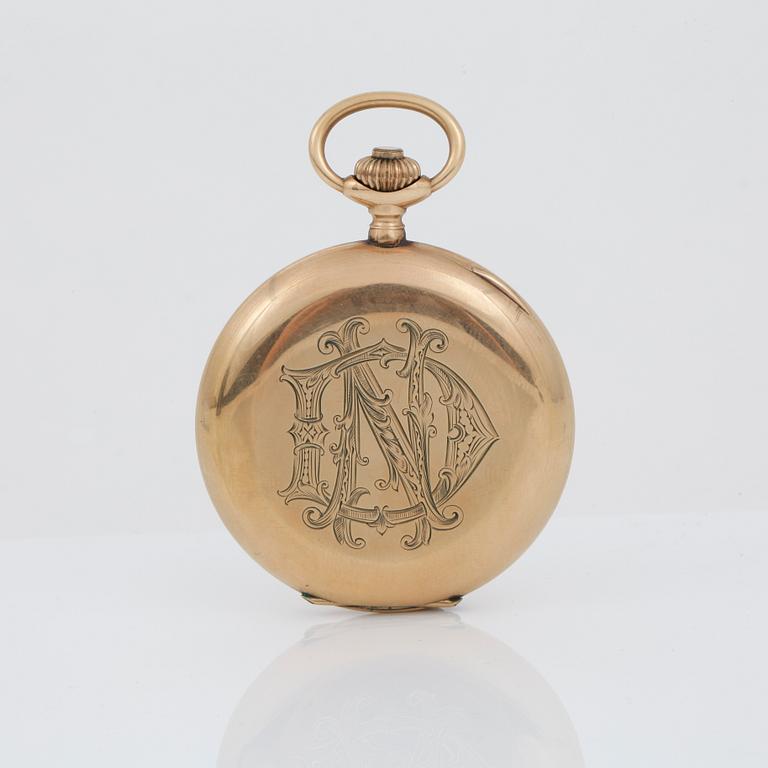 FICKUR, guld 14K, 1900-talets första hälft. Tot ca 96 gram.