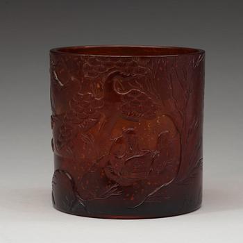 VAS, pekingglas. Kina, 1900-tal.
