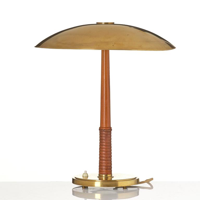 Harald Notini, bordslampa, modell "15525", Arvid Böhlmarks Lampfabrik, Stockholm, 1950-tal.