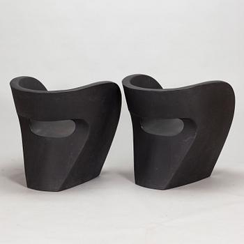 Ron Arad, fåtöljer, 4 st, "Little Albert Outdoor Armchair", Moroso Italien.