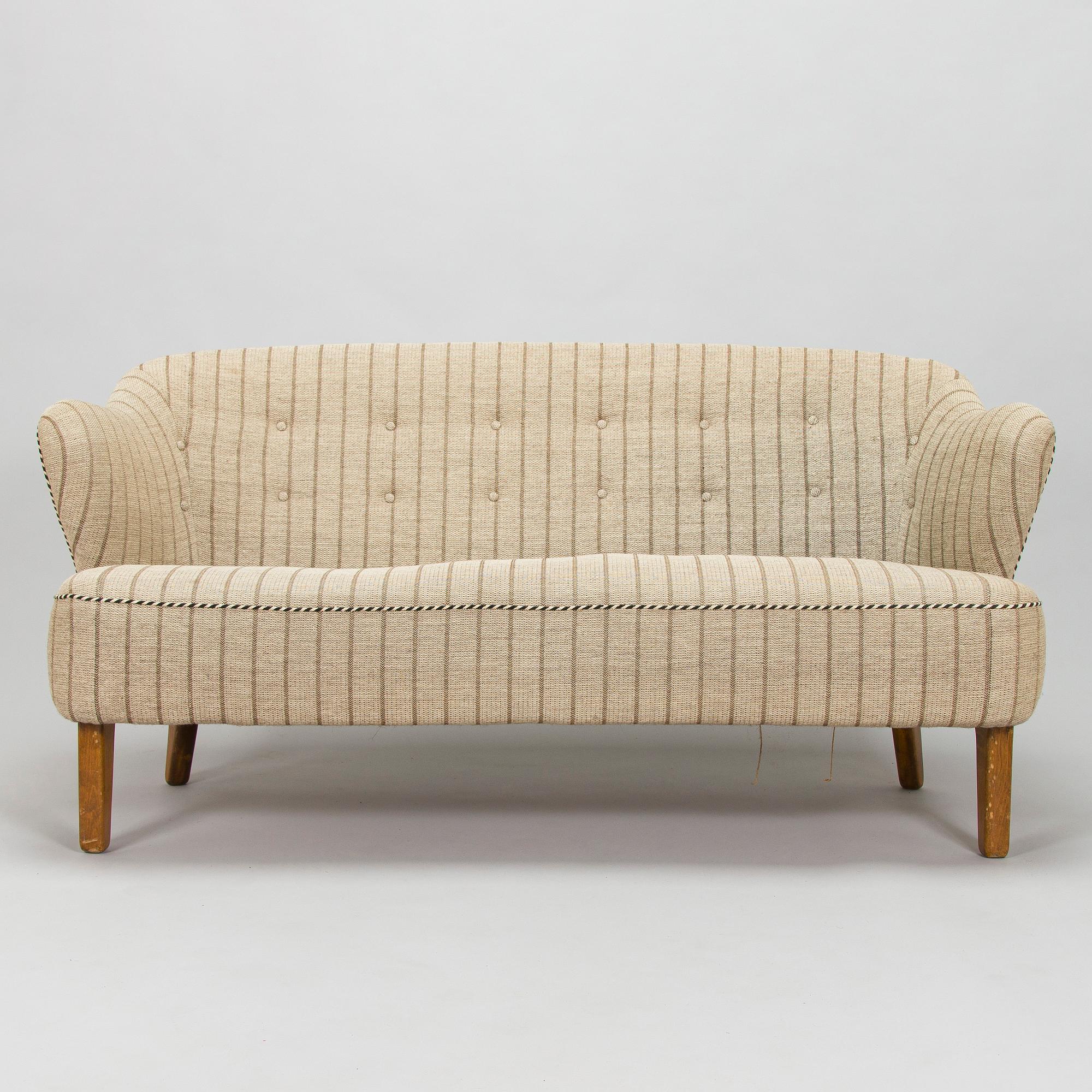 Flemming Lassen, soffa, tillverkad av Asko 1952-1956.