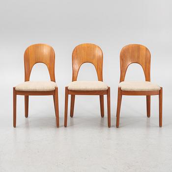 Niels Koefoed, six chairs, Denmark, second half of the 20th Century.