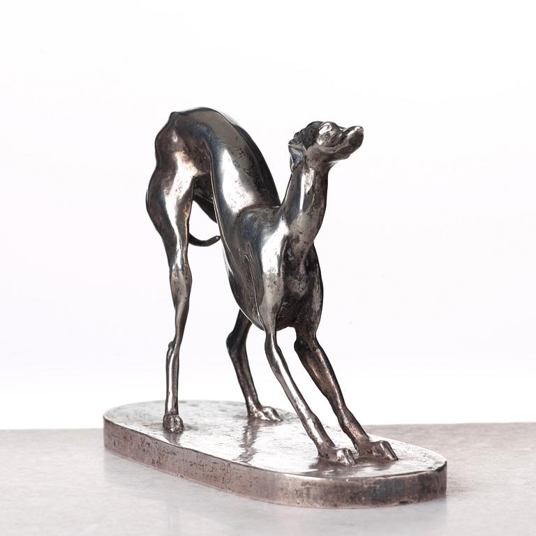 Olga Lanner, Lekande whippet.