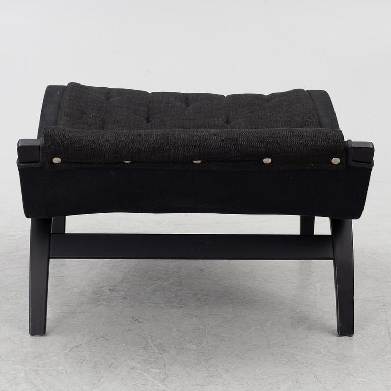 Bruno Mathsson, Armchair with footstool, 'Pernilla', Dux.
