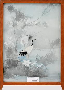 SIDENMÅLERI, Kina. 1900-tal.