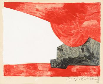 465. Serge Poliakoff, "Composition rouge, blanche et noire".